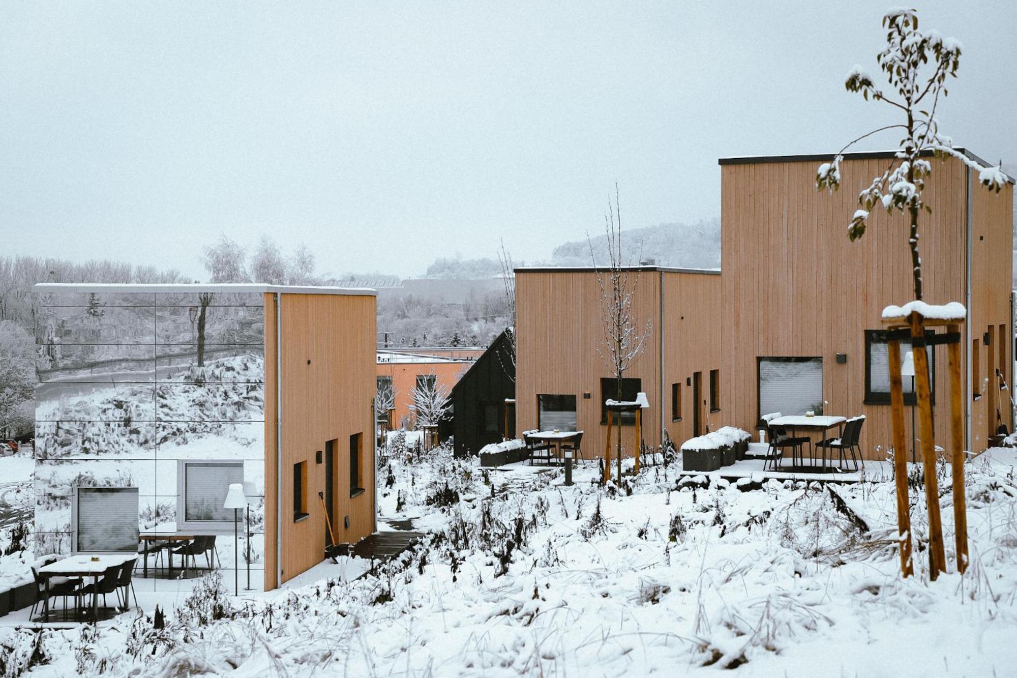 Wiesenglueck Tiny House Hotel Heiligenstadt Kültér fotó